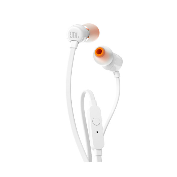 JBL Tune 110 Casque Avec fil Ecouteurs Musique Blanc - Neuf