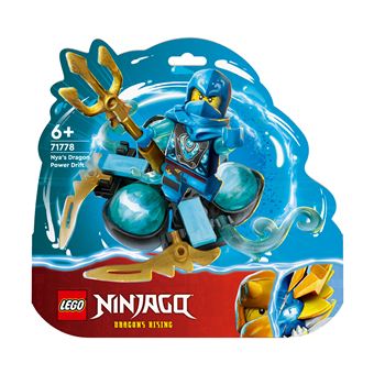 LEGO 71778 Ninjago Dérapage Spinjitzu Dragon de Nya - vue 2