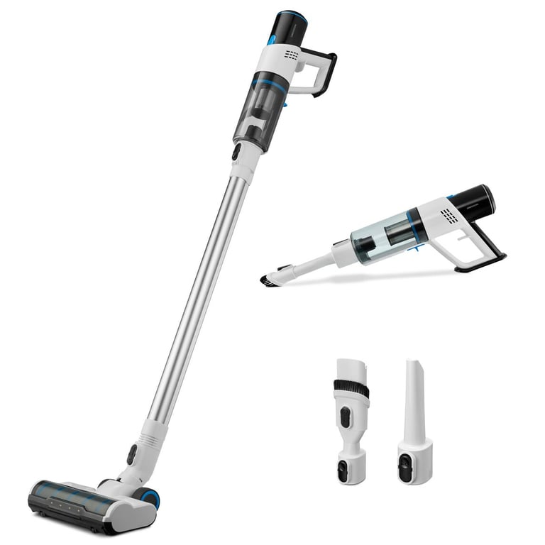 MEDION P250 Aspirateur Balai sans Fil Puissance 2.200 mAh Léger : 2.1 Kg 3 modes de Nettoyage