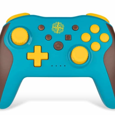 Lexip Adventure Classic Marrón, Turquesa, Amarillo Bluetooth Controlador de movimiento Analógico/Digital Nintendo Switch, Nintendo Switch Lite, Ninten