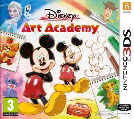 Nintendo Disney Art Academy Standard Allemand, Anglais, Espagnol, Français, Italien Nintendo 3DS