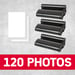 AGFA PHOTO - Cartucho y papel fotográfico 10 x 15 cm - AMOC - Compatible con AGFA PHOTO Realipix Moments y KODAK PD450, PD460, PD480 y PD450WIFI