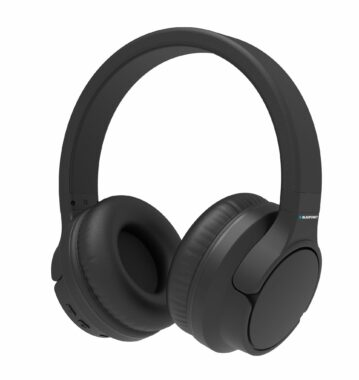 Blaupunkt BLP4120 Casque Sans fil Arceau Appels/Musique Bluetooth Noir