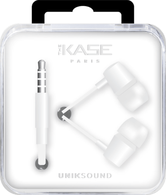 K Auriculares intrauditivos, Blanco brillante