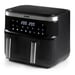 Domo DO537FR friteuse Double 4 L Autonome Friteuse d'air chaud Noir