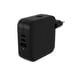 HYPER HJ1003BKWWGL cargador de dispositivo móvil Portátil, Smartphone, Tableta Negro Corriente alterna Carga rápida Interior