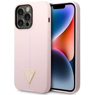 Custodia Guess per iPhone 14 Pro 6.1'' custodia rigida viola