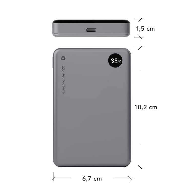dbramante1928 re charge 10000 mAh Recharge sans fil Neuf - vue 2