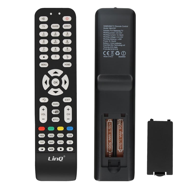 Télécommande Universelle Téléviseur Panasonic LCD PLASMA LED 4K LinQ Neuf - vue 6