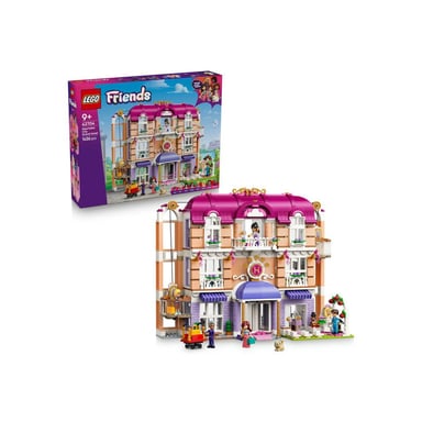 LEGO Friends 42704 Grand Hôtel City de Heartlake 6 mini-poupées 2 chats éléments rotatifs Noir/Coloré - Neuf