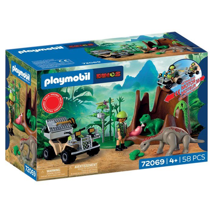 Playmobil Dinos 72069 Cachette des dinosaures - vue 10