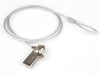 Hamlet XNBLOCK15N Cavo antifurto in metallo, bianco 1,5 m