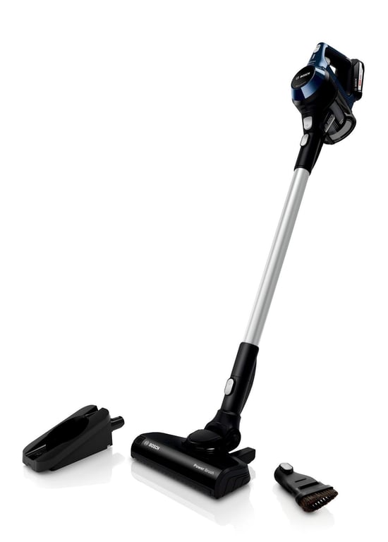 Bosch Serie 6 BBS611PCK aspirateur balai et balai électrique Aspirateur balai 2 en 1 Batterie Sec Filtre hygiénique Sans sac 2 5 Ah Neuf