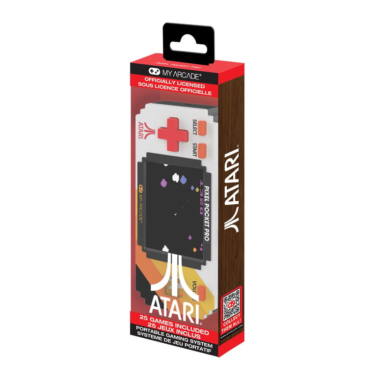 Atari Pixel Player : jeu vidéo Atari sous licence officielle porte clés d'arcade portable jeux pour enfants et adultes - vue 4