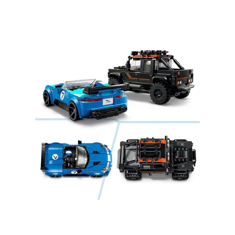 La Jaguar Project 7 et le Land Rover Defender - vue 8