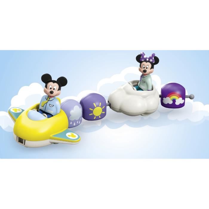 PLAYMOBIL Junior 71697 Train des nuages de Mickey et Minnie, Junior & Disney, Comprend Minnie, Mickey, Des 12 mois - Neuf