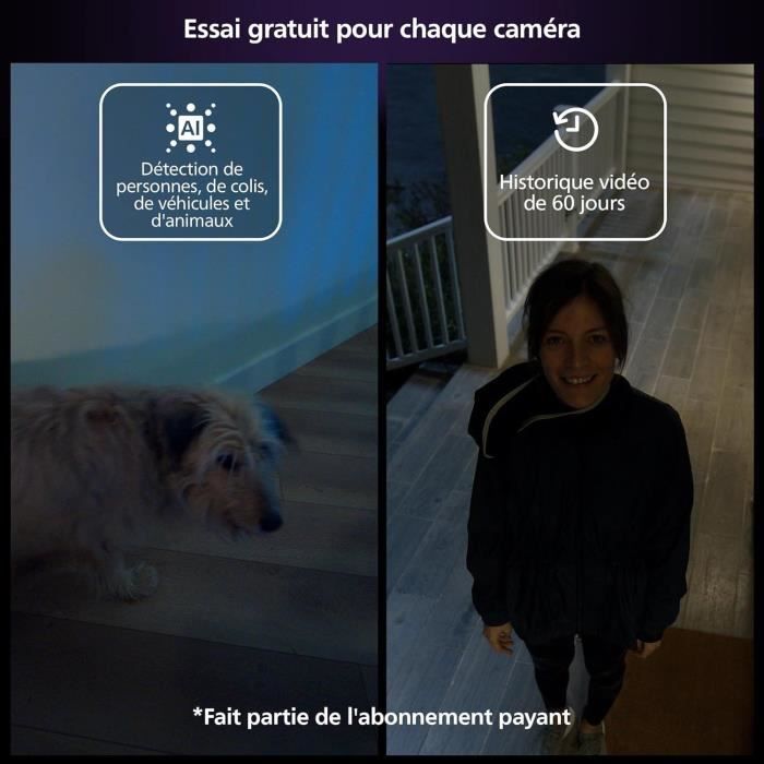 Philips Hue Philips Hue Secure Pack de démarrage caméra, capteurs et ampoules E27 WCA - Neuf