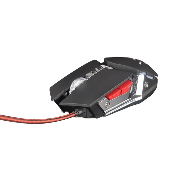 GAMIUM by WE Gamer Filaire Base Métallique Hautes Performances DPI jusqu'à 6400 Bouton Tir x3 Rétroéclairage 7 Couleurs 8 Boutons Programmables et Neuf
