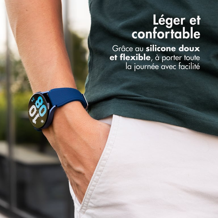 Bracelet 22mm Silicone - vue 9