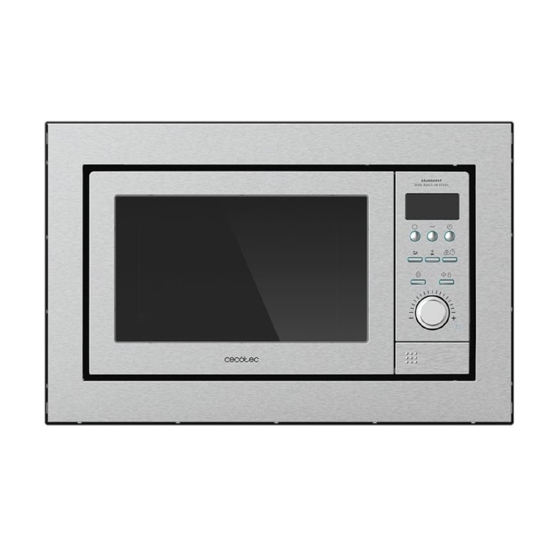 CECOTEC 01390 - Micro-ondes encastrable GrandHeat 2500 Built-In Steel - Neuf