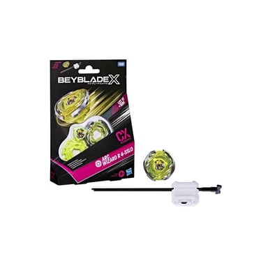Beyblade X Starter Pack Arc Wizard R 4-55LO CX avec toupie de type endurance et lanceur, a partir de 8 ans