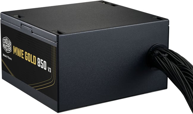 Cooler Master MWE Gold 850 V3 ATX 3.1 Non-Modular Or - vue 6