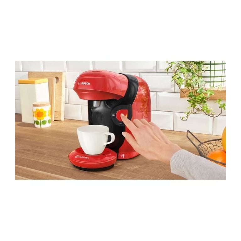 Bosch TAS113E machine à café Entièrement automatique Cafetière à dosette 0,7 L - Neuf