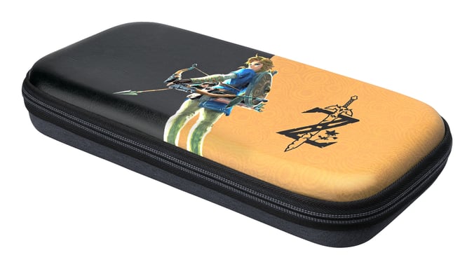 Boîtier robuste Slim Deluxe Hyrule Hero Link Nintendo Noir, Or