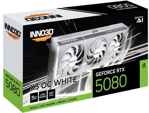 Carte Graphique INNO3D GeForce RTX 5080 X3 OC White