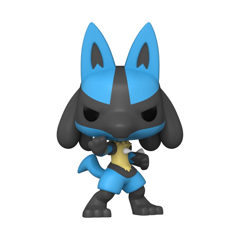 Figurine FUNKO POP Games Pokémon Lucario 856 - vue 2