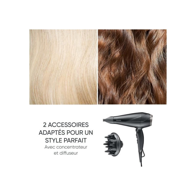 Sèche-Cheveux Severin HT 0167 – 2300W, 3 Températures, Ioniseur, Accessoires Inclus - vue 8