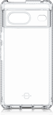 Google Pixel 7 Spectrum Clear R 100% plastica riciclata Clear Itskins guscio rigido rinforzato