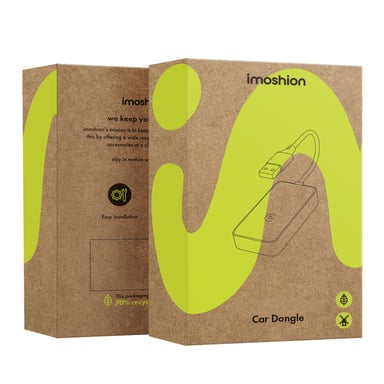 imoshion Adapteur CarPlay - CarPlay sans fil pour Apple CarPlay et Android Auto