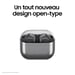 Galaxy Buds3 - Cuffie wireless Bluetooth Samsung con riduzione attiva del rumore, grigio