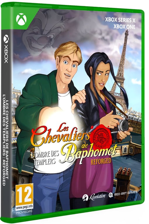 Broken Sword Les Chevaliers de Baphomet ’Ombre des Templiers: Reforged Xbox - vue 1