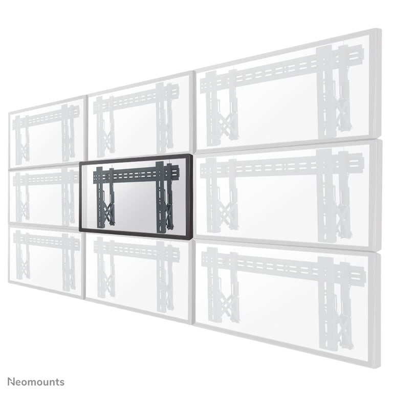 NEWSTAR Support mural LED VW100BLACK Pour écrans plats jusquà 60 150 cm 813 cm à 1524 cm - vue 3