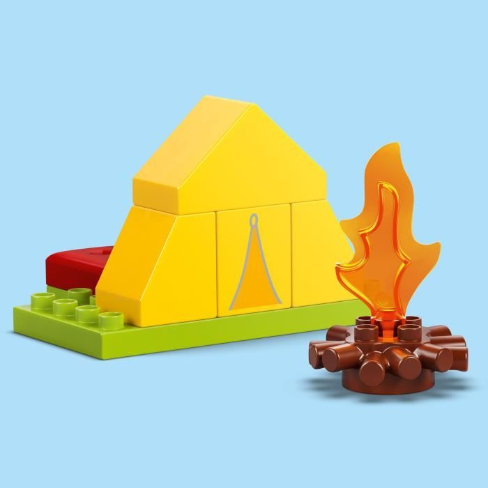 Set de Construction LEGO DUPLO Peppa Pig : Les Vacances au Camping 10452 - Neuf