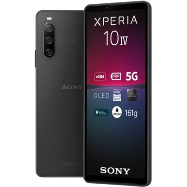 Xperia 10 IV 128 GB, Negro, desbloqueado