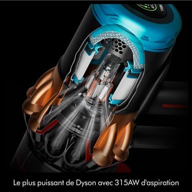 V16 Piston Animal Submarine - Aspirateur 900W Argent Or