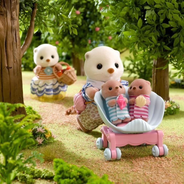 La famille Loutre de mer SYLVANIAN FAMILIES 5803 - vue 8