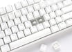 Ducky One 3 Classic Pure White TKL Gaming Tastatur RGB LED - MX-Brown teclado Juego USB Alemán Blanco