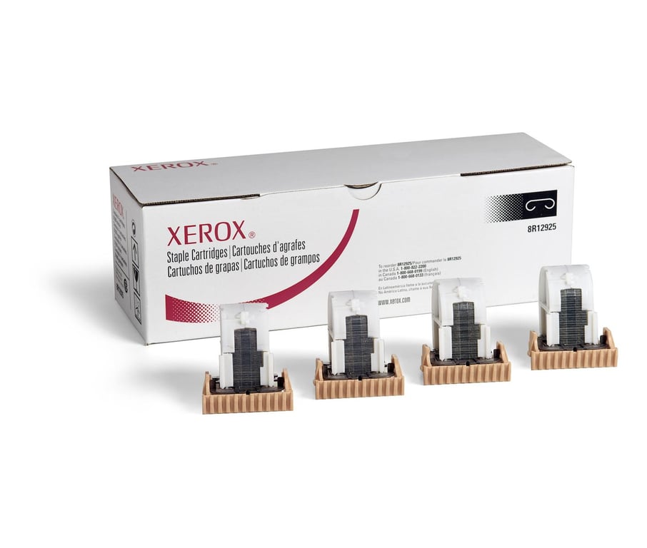 Xerox Cartouche d'agrafes pack de 4 pour Xerox Colour C70 D136 Color C60 C70 WorkCentre 783035 784555 78XX 7903
