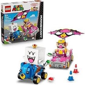 Lego Super Mario Mario Kart Wario et Roi Boo - vue 3