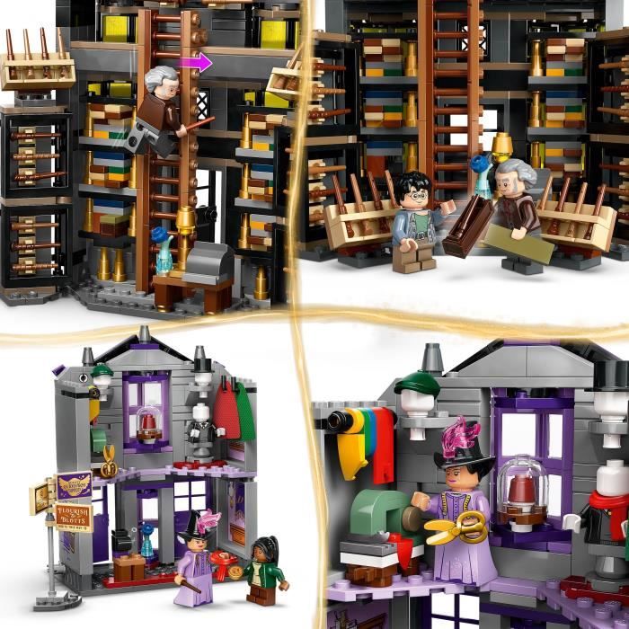 76439 Ollivander et Madame Guipure prêt à porter pour mages et sorciers LEGO® Harry Potter¿ - vue 4