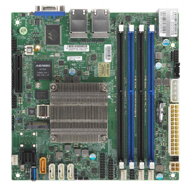 Supermicro A2SDI-4C-HLN4F mini ITX