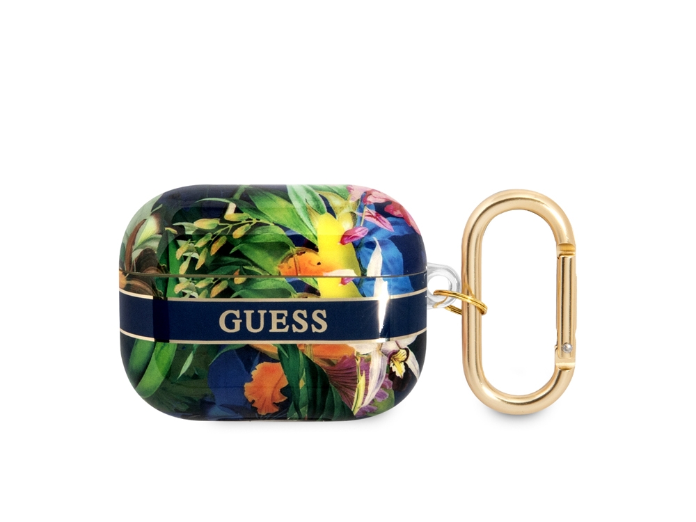 Coque pour Airpods Pro Flowers avec Anneau Multicolore - Neuf