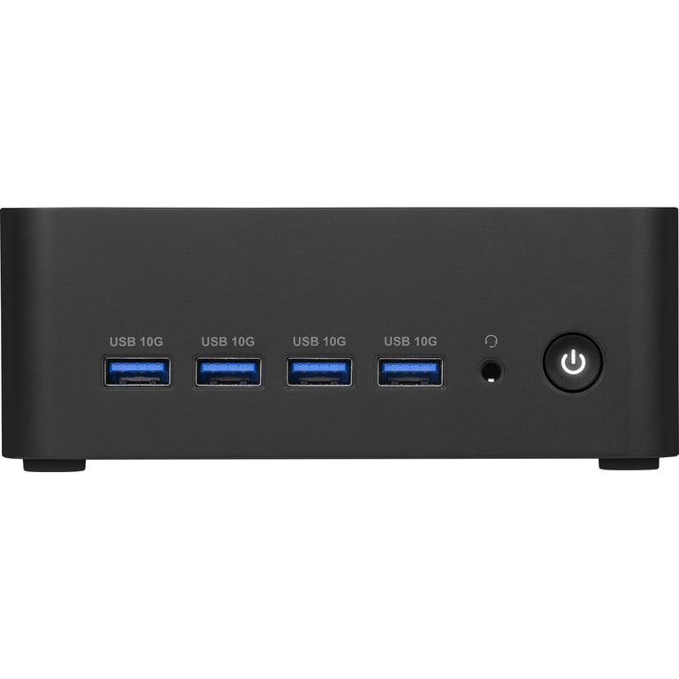 MSI Cubi Z AI 8M R5 8645HS FS W11P Mini PC AMD Ryzen 5 Windows 11 Pro - vue 4