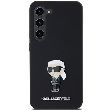 Funda Karl Lagerfeld Ikonik para Samsung Galaxy S23, negra