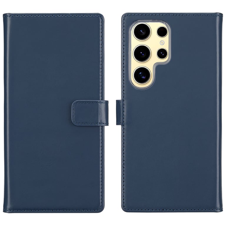 Selencia Étui de téléphone portefeuille en cuir véritable pour Samsung Galaxy S25 Ultra Neuf - vue 10