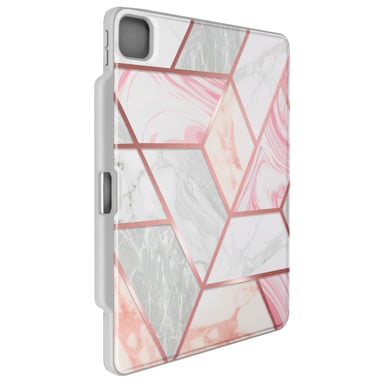 Supcase Funda para iPad Pro 13' 2024 Válvula triple Soporte multiposición Azul / Rosa